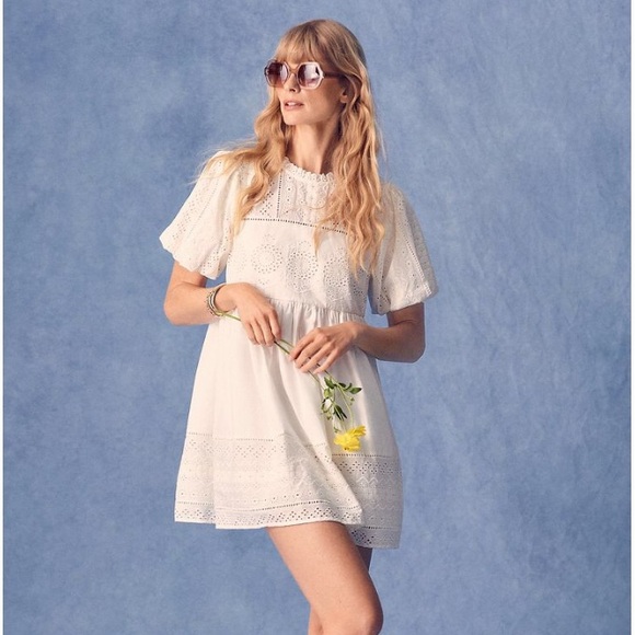Anthropologie Dresses & Skirts - NWT Forever That Girl Puff-sleeve Babydoll Mini Dress